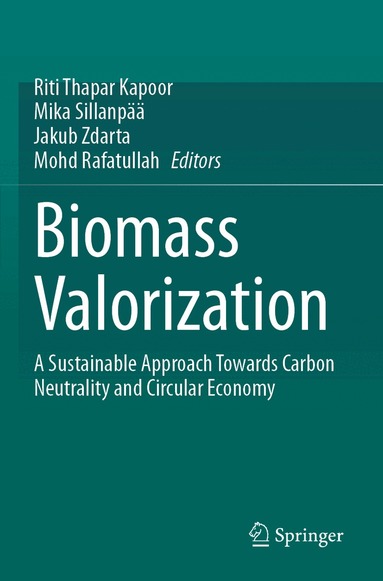 Riti Thapar Kapoor, Mika Sillanpää, Jakub Zdarta, Mohd Rafatullah - Biomass Valorization, Häftad