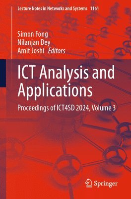 bokomslag ICT Analysis and Applications