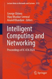 bokomslag Intelligent Computing and Networking