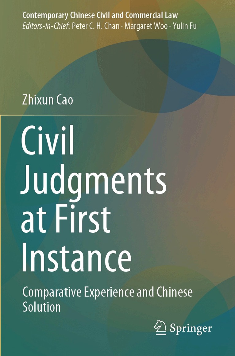 Zhixun Cao - Civil Judgments at First Instance, Häftad