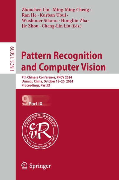 Zhouchen Lin, Ming-Ming Cheng, Ran He, Kurban Ubul, Wushouer Silamu, Hongbin Zha, Jie Zhou, Cheng-Lin Liu - Pattern Recognition and Computer Vision, Häftad