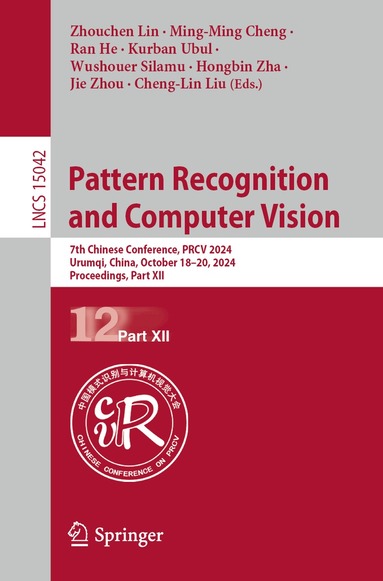 Zhouchen Lin, Ming-Ming Cheng, Ran He, Kurban Ubul, Wushouer Silamu, Hongbin Zha, Jie Zhou, Cheng-Lin Liu - Pattern Recognition and Computer Vision, Häftad