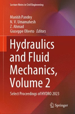 bokomslag Hydraulics and Fluid Mechanics, Volume 2