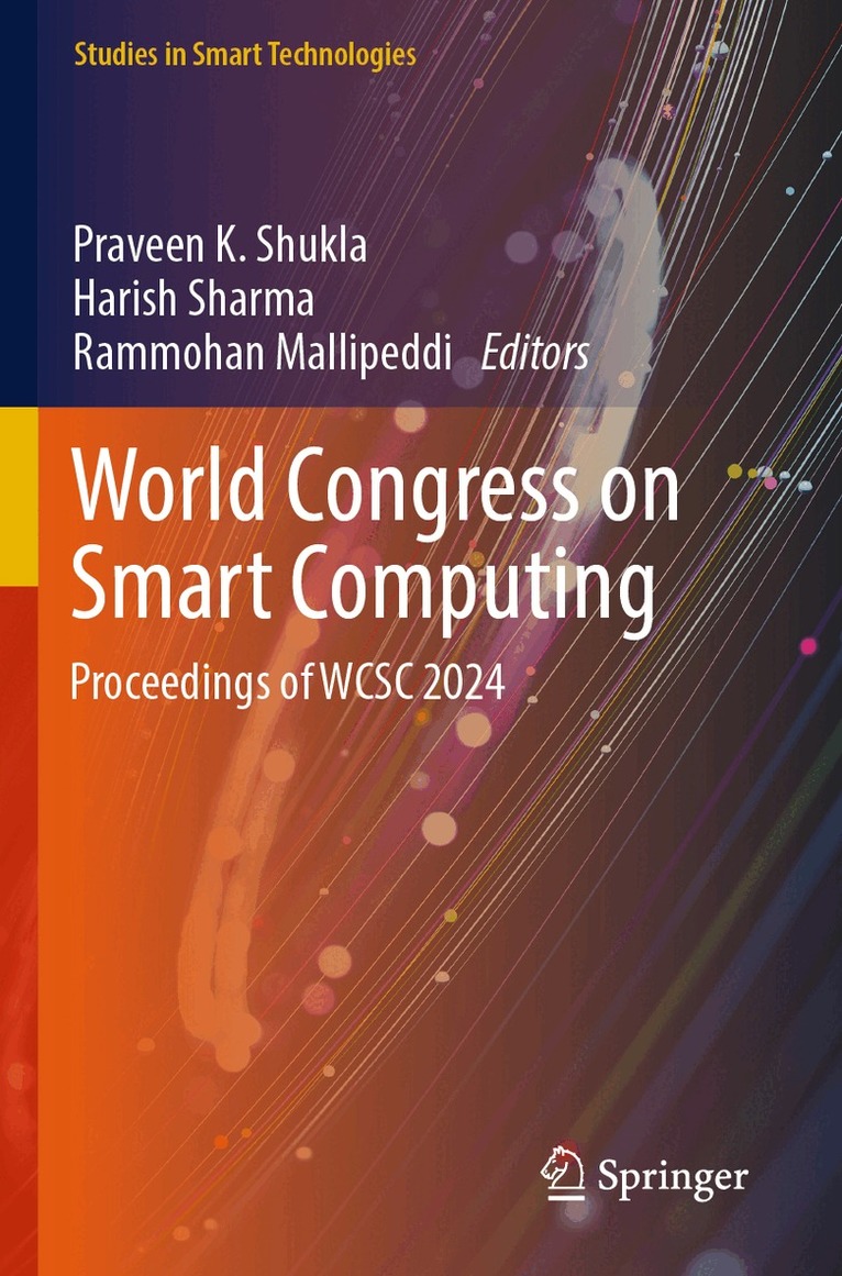 Praveen K. Shukla, Harish Sharma, Rammohan Mallipeddi - World Congress on Smart Computing, Häftad