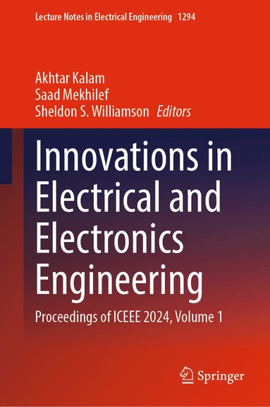 bokomslag Innovations in Electrical and Electronics Engineering