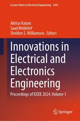 Innovations in Electrical and Electronics Engineering 1