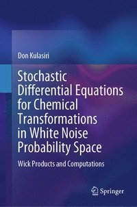 bokomslag Stochastic Differential Equations for Chemical Transformations in White Noise Probability Space