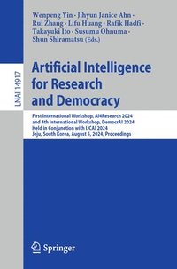 bokomslag Artificial Intelligence for Research and Democracy