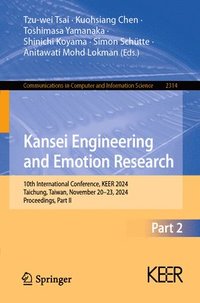 bokomslag Kansei Engineering and Emotion Research