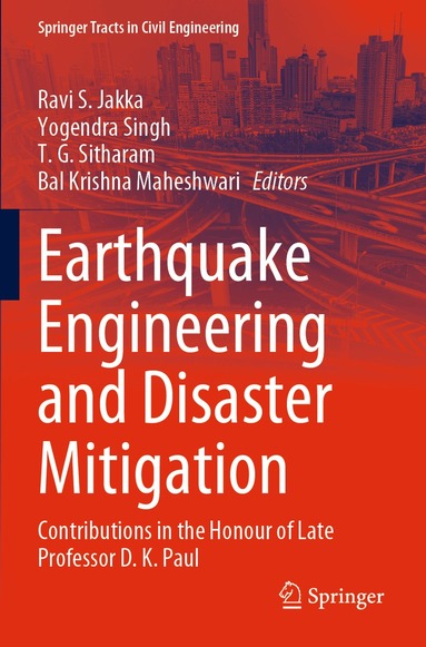 Ravi S. Jakka, Yogendra Singh, T. G. Sitharam, Bal Krishna Maheshwari - Earthquake Engineering and Disaster Mitigation, Häftad