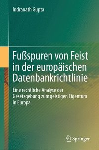 bokomslag Fuspuren von Feist in der europischen Datenbankrichtlinie
