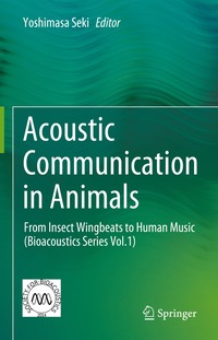 bokomslag Acoustic Communication in Animals