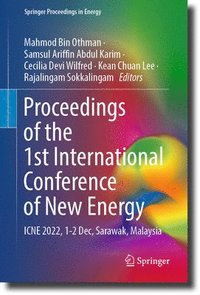 bokomslag Proceedings of the 1st International Conference of New Energy