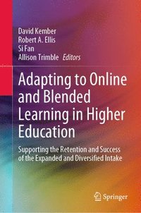 bokomslag Adapting to Online and Blended Learning in Higher Education