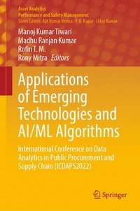 bokomslag Applications of Emerging Technologies and AI/ML Algorithms
