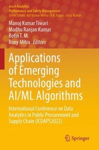 bokomslag Applications of Emerging Technologies and AI/ML Algorithms