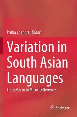 Variation in South Asian Languages 1