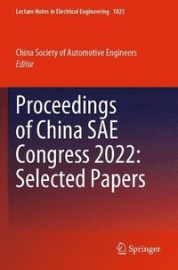 bokomslag Proceedings of China SAE Congress 2022: Selected Papers