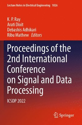 bokomslag Proceedings of the 2nd International Conference on Signal and Data Processing