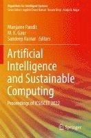 bokomslag Artificial Intelligence and Sustainable Computing