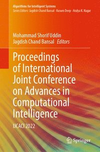 bokomslag Proceedings of International Joint Conference on Advances in Computational Intelligence