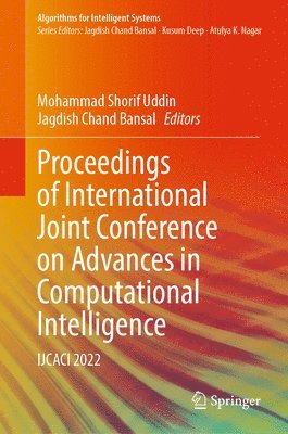 Proceedings of International Joint Conference on Advances in Computational Intelligence 1