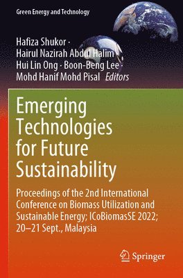 bokomslag Emerging Technologies for Future Sustainability