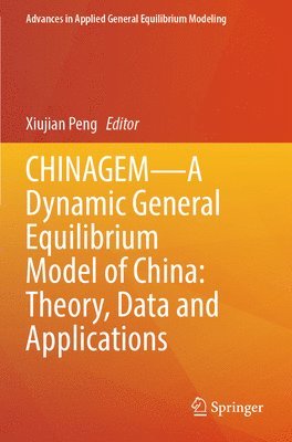 CHINAGEMA Dynamic General Equilibrium Model of China: Theory, Data and Applications 1