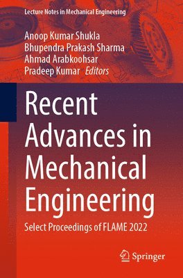 bokomslag Recent Advances in Mechanical Engineering