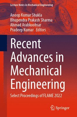 bokomslag Recent Advances in Mechanical Engineering