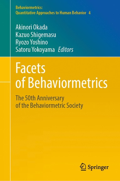 bokomslag Facets of Behaviormetrics