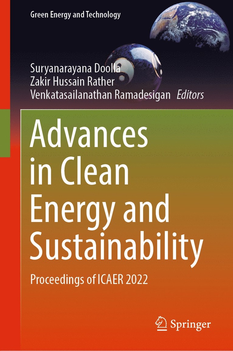 Advances in Clean Energy and Sustainability 1