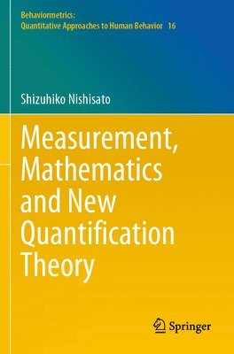 bokomslag Measurement, Mathematics and New Quantification Theory