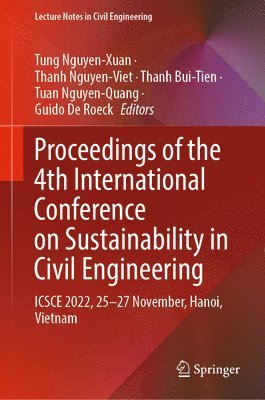 bokomslag Proceedings of the 4th International Conference on Sustainability in Civil Engineering