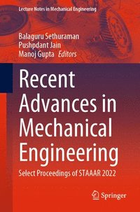 bokomslag Recent Advances in Mechanical Engineering