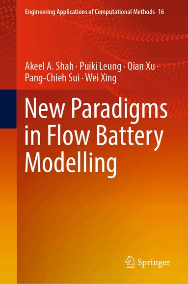 Akeel A. Shah, Puiki Leung, Qian Xu, Pang-Chieh Sui, Wei Xing - New Paradigms in Flow Battery Modelling, Inbunden