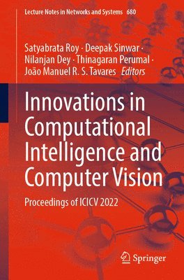 bokomslag Innovations in Computational Intelligence and Computer Vision