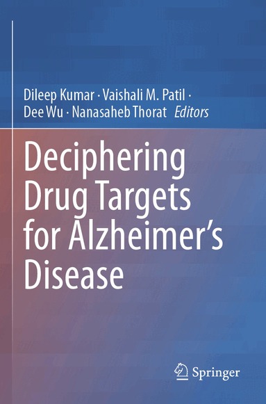 Dileep Kumar, Vaishali M. Patil, Dee Wu, Nanasaheb Thorat - Deciphering Drug Targets for Alzheimer’s Disease, Häftad