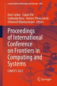 bokomslag Proceedings of International Conference on Frontiers in Computing and Systems