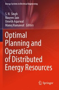 bokomslag Optimal Planning and Operation of Distributed Energy Resources