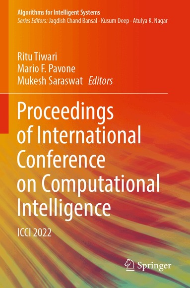 Ritu Tiwari, Mario F. Pavone, Mukesh Saraswat - Proceedings of International Conference on Computational Intelligence, Häftad