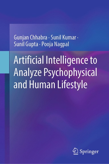 bokomslag Artificial Intelligence to Analyze Psychophysical and Human Lifestyle