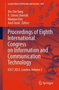 bokomslag Proceedings of Eighth International Congress on Information and Communication Technology