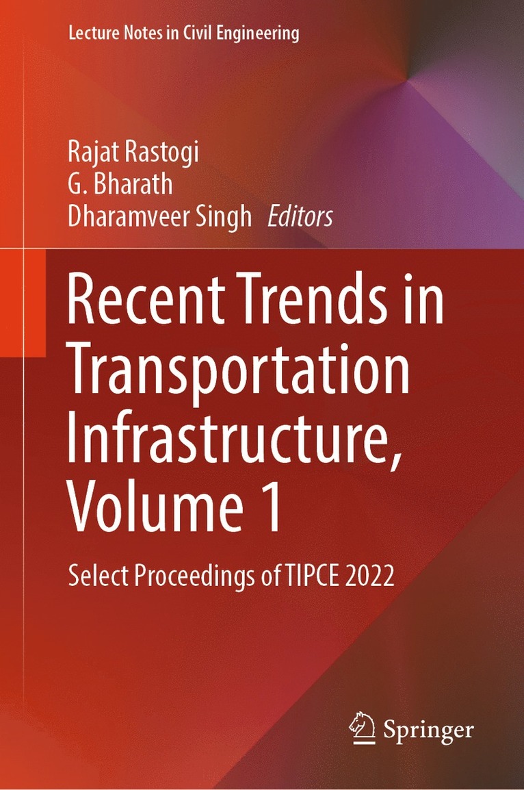Recent Trends in Transportation Infrastructure, Volume 1