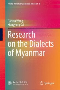 bokomslag Research on the Dialects of Myanmar