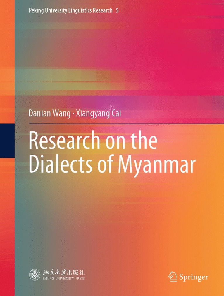 Research on the Dialects of Myanmar