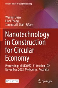 bokomslag Nanotechnology in Construction for Circular Economy