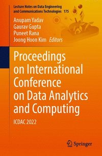 bokomslag Proceedings on International Conference on Data Analytics and Computing