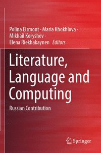 bokomslag Literature, Language and Computing