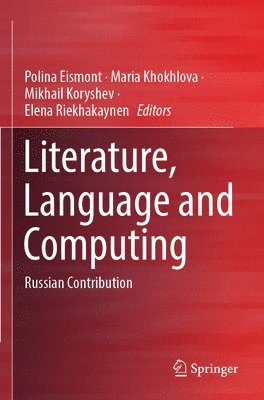 bokomslag Literature, Language and Computing